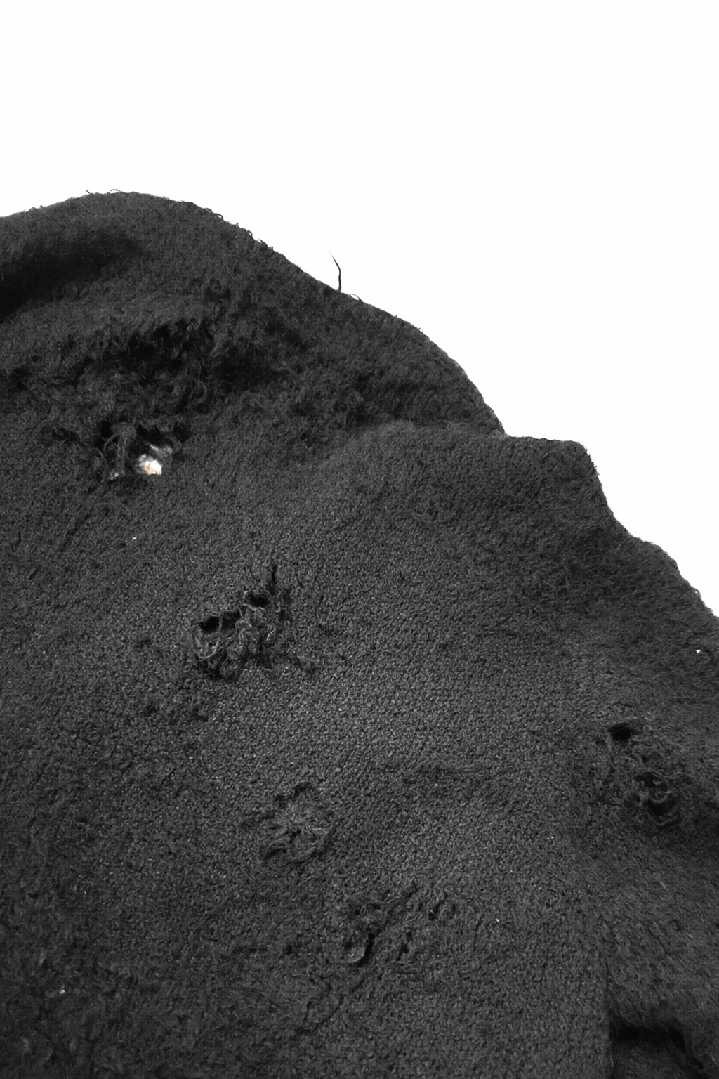 Distressed Cardigan Sweater