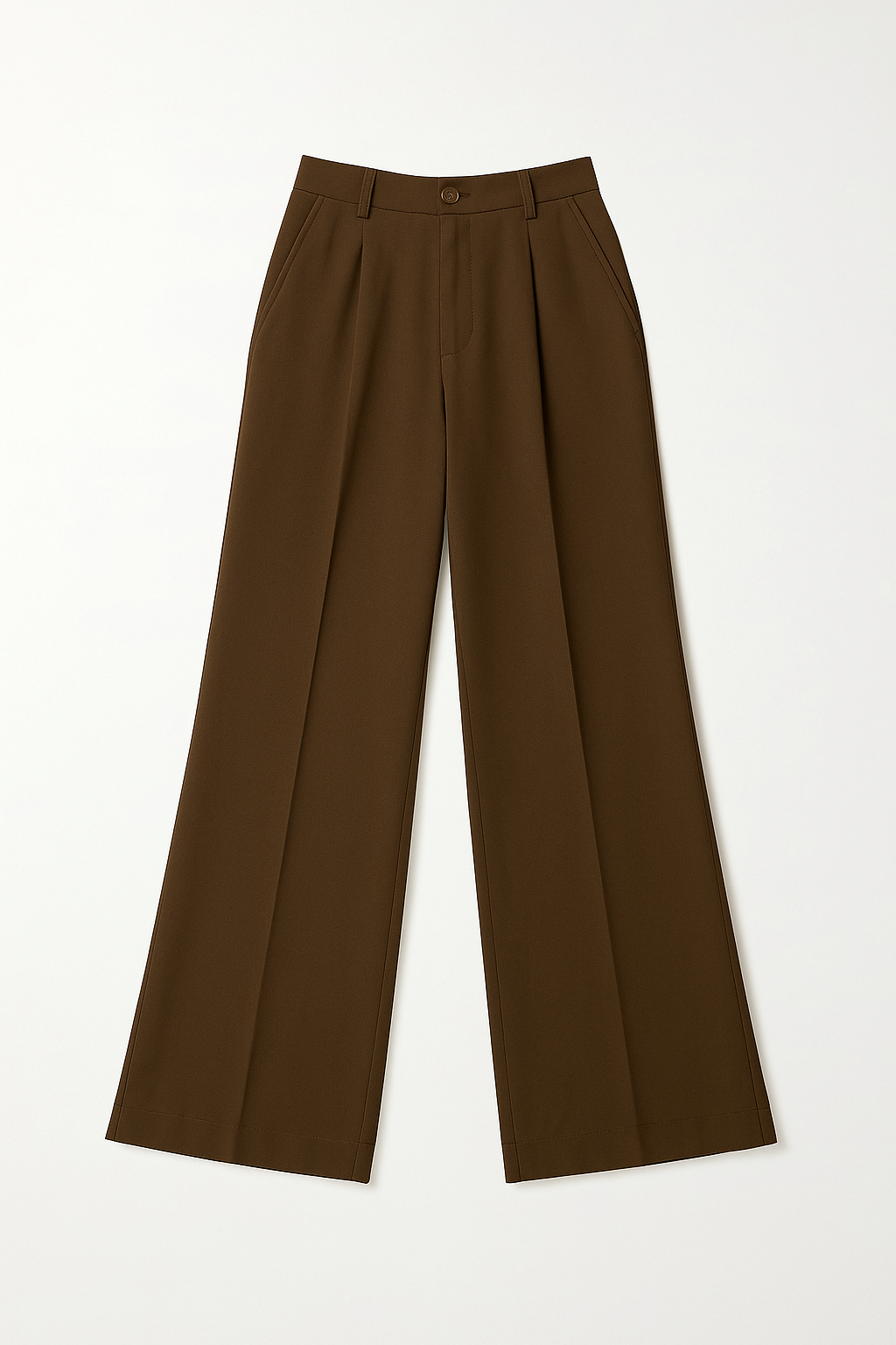 Womens Brown Slacks