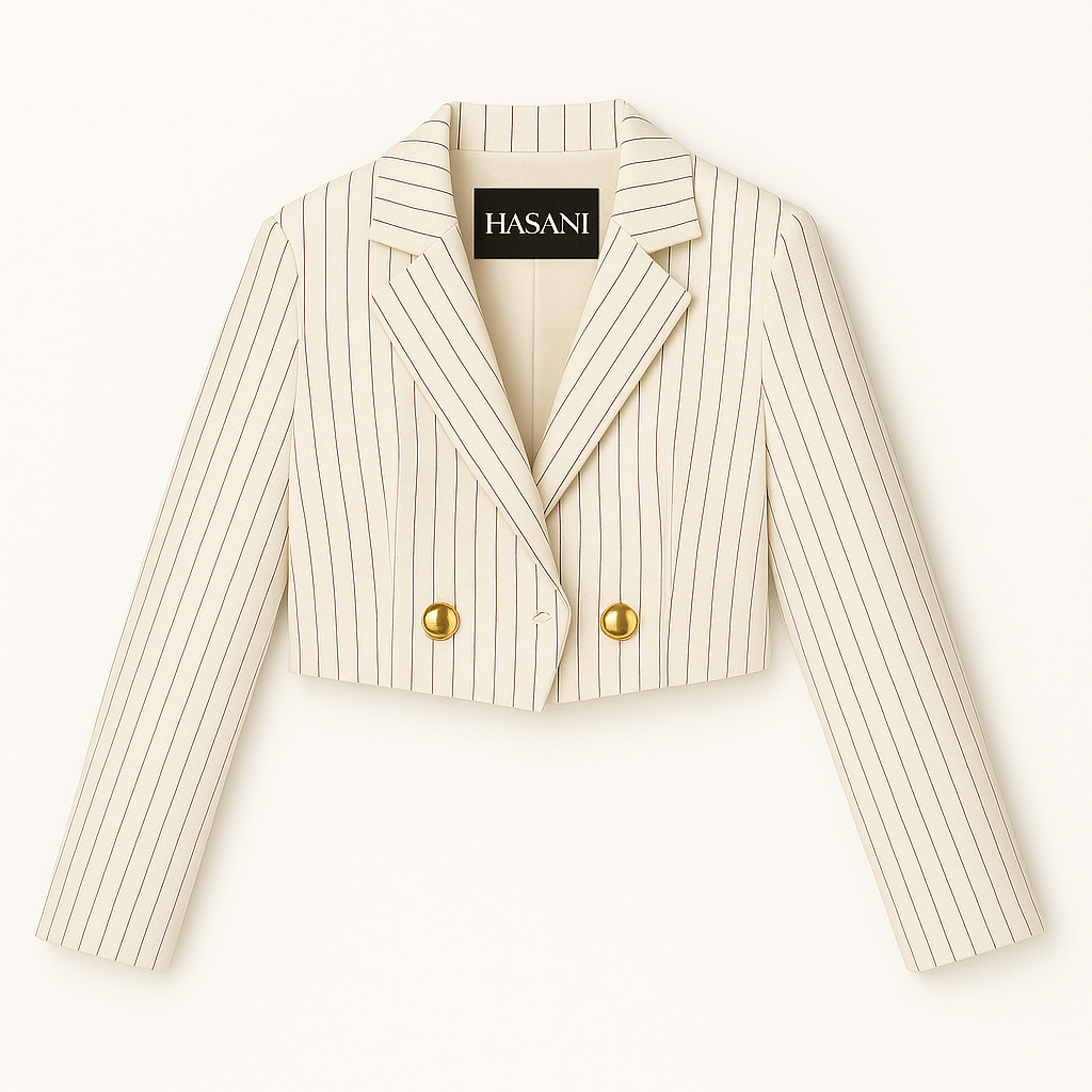 Womens Crop Top Blazer