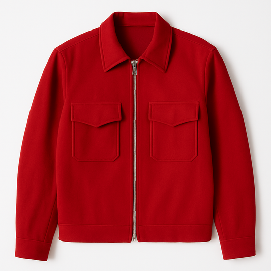 Red Wool Jacket