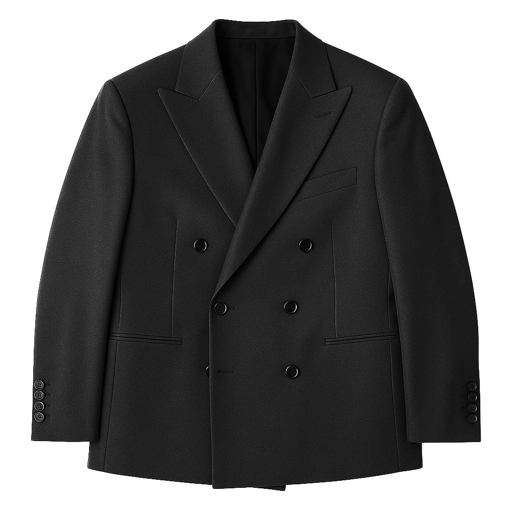 Black Double Breasted Blazer