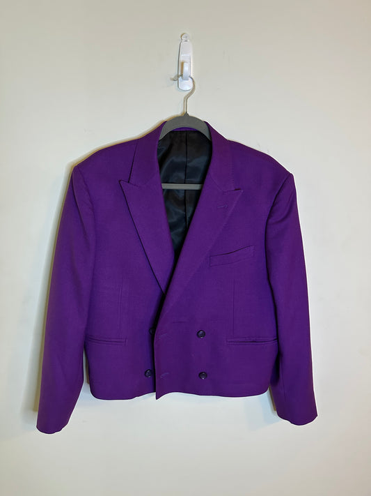 Mens Cropped Blazer